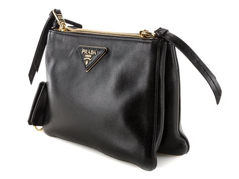 prada bandoliera crossbody saffiano lux nero tu bag|prada crossbody bags for women.